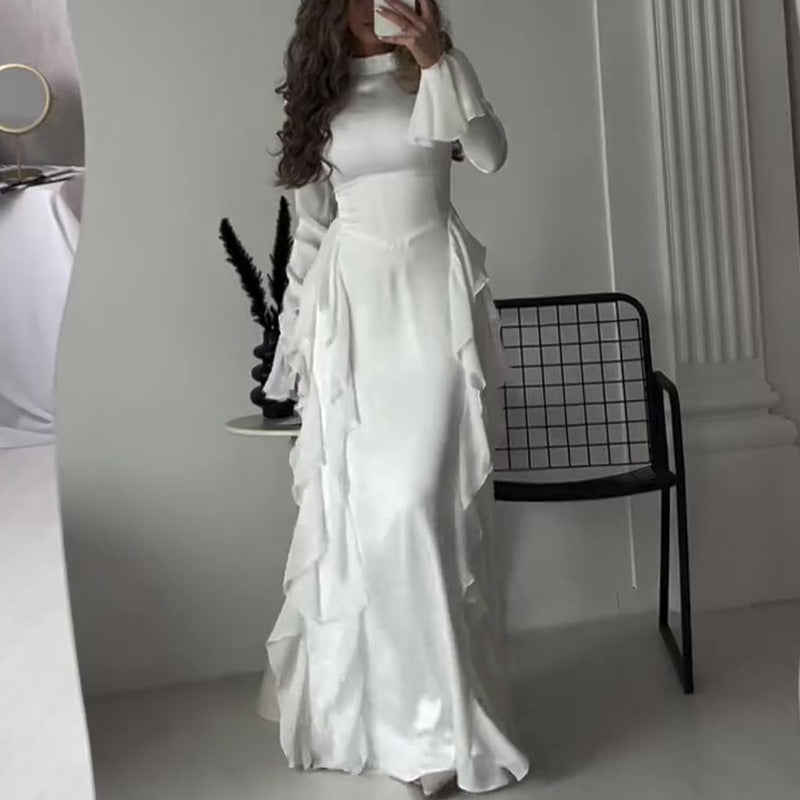 【✨Magas elegancia】👗Succulens, légies, csillogó ruha nőknek