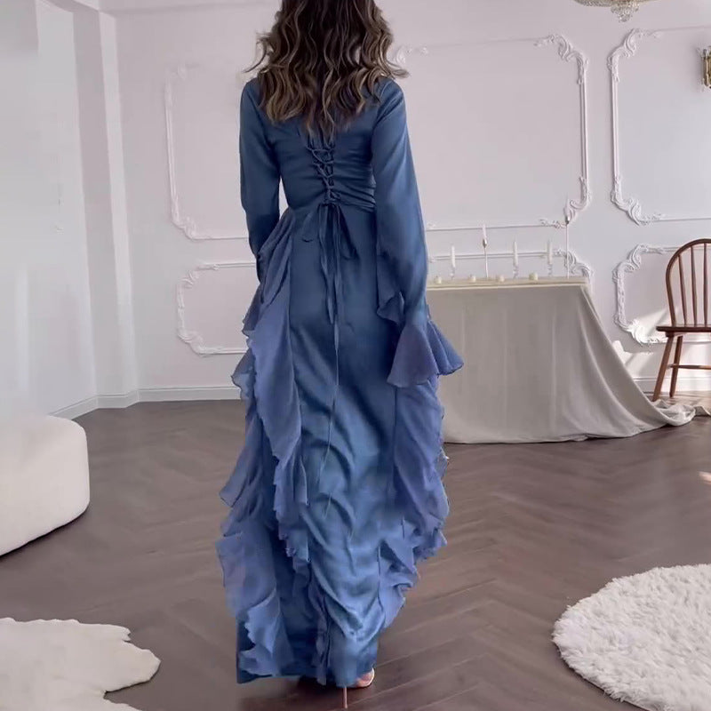 【✨Magas elegancia】👗Succulens, légies, csillogó ruha nőknek