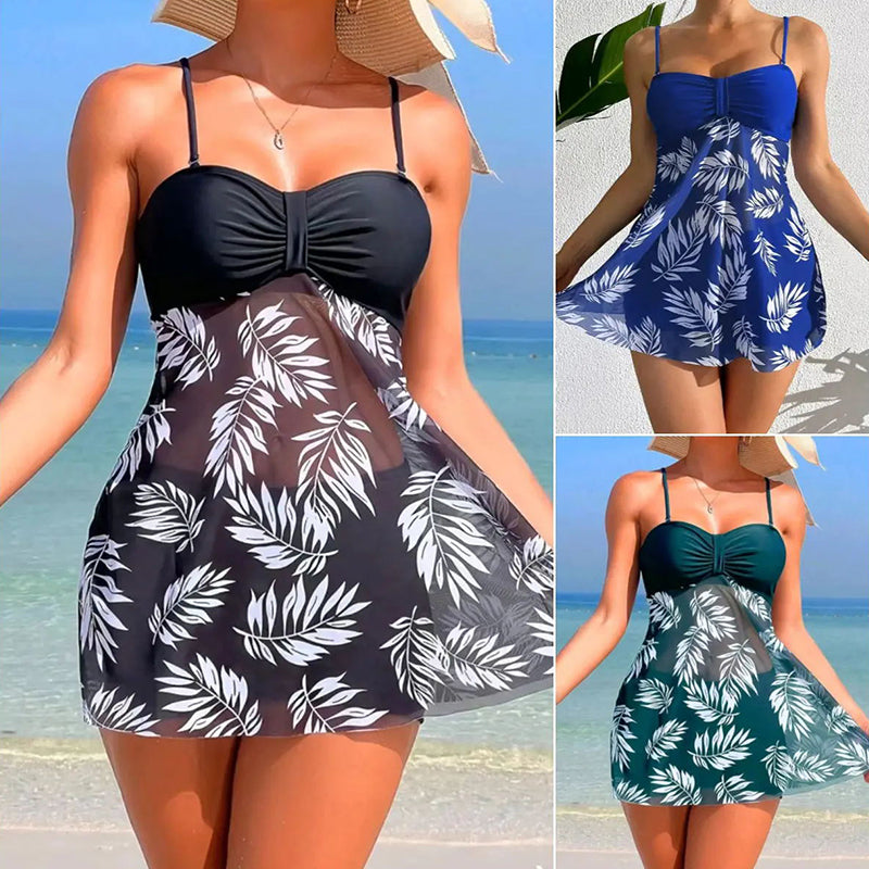 【S-2XL】👙Női szexi felső és alsó 2 részes fürdőruha